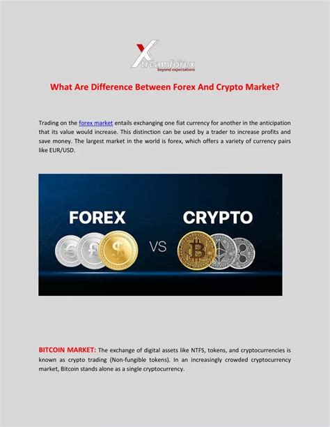 Ppt What Are Difference Between Forex And Crypto Market Powerpoint