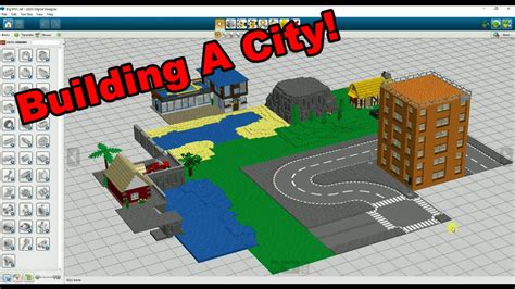 I M Building A City Lego Digital Designer YouTube