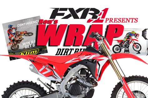 Friday Wrap Up Honda Crf Rx First Ride Dirt Bike Magazine