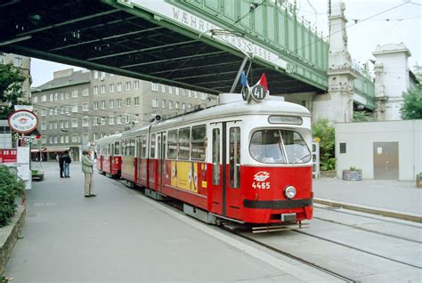 WIE 4465 199809 Wien Lohner Typ E1 Tram Train Photos Flickr