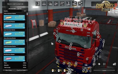 Ets2 Accessories Pack V1 2 For Rjls Scanias By V Mourtos 1 33 X V 1 2