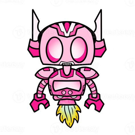 The Pink Automated Robot 14500551 PNG