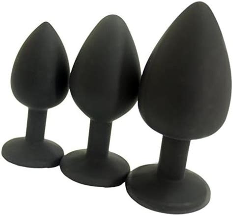 Eastern Delights Elite Pcs Silicone Jeweled Anal Butt Plugs Anal