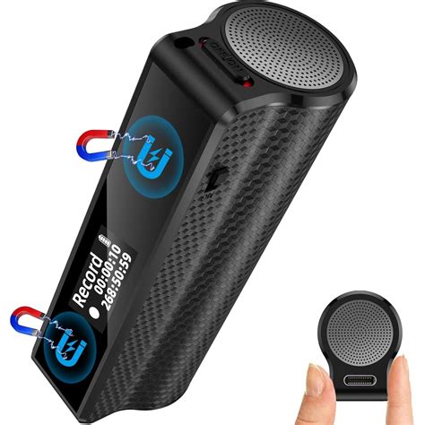 Gravador De Voz Espião Qual O Melhor - Gravador De Voz Espião Gravação De Áudio Digital Pro LED Screeen ...
