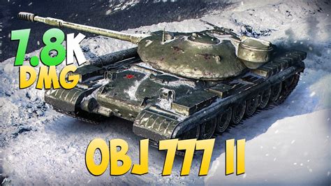 Obj Ii Frags K Damage Severe World Of Tanks Youtube