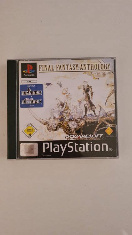 Sony Playstation 1 Ps1psx Game Final Fantasy Anthology Kaufen Auf