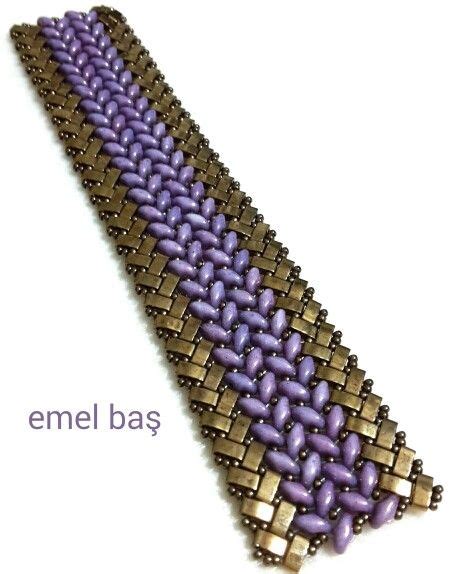 Superduo Half Tila Bracelet By Emel Bas From Turkey