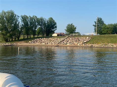 Sundown Lake Moravia Ia Swimming Beach And Common Area