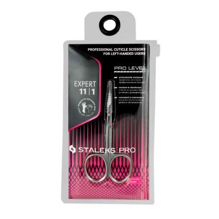 Ciseaux Cuticules Gauchers Expert Type Staleks Fraise Nail Shop