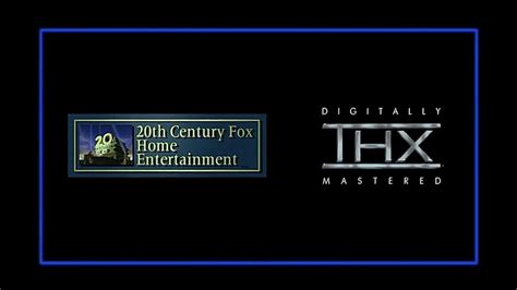 20th Century Fox Home Entertainment And Thx Digitally Mastered Filmed