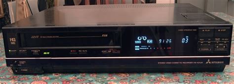 Mitsubishi Hi Fi Stereo Vhs Vcr Model Hs Ur