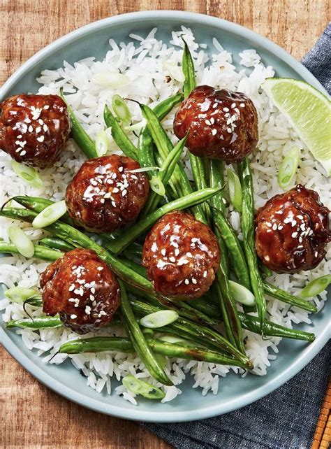 Hoisin Glazed Meatballs Recipe