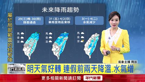 年代氣象／雨傘先別收！ 鋒面再報到 東北部低溫有雨 生活 年代新聞