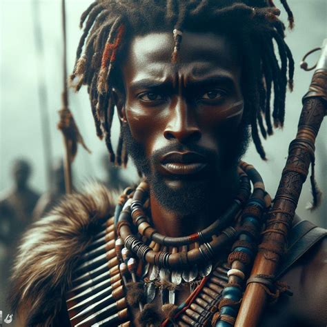 African Warrior Art - TingaTinga African Art