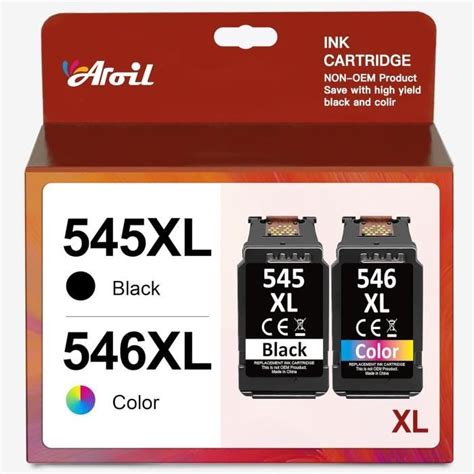 Xl Cartouches D Encre Pour Canon Pg Xl Cl Xl Remplacement