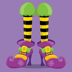 Monster Halloween Feet Vector Images (56)