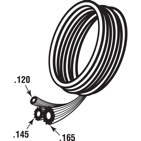 Prime Line Window Screen Spline Multi Spline 3 Sizes In One Black 20ft Per Roll Wayfair