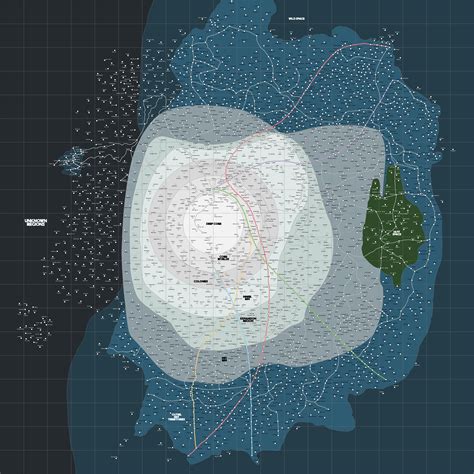 Star Wars Galaxy Map My Version Q Bam By Rus Storm On Deviantart