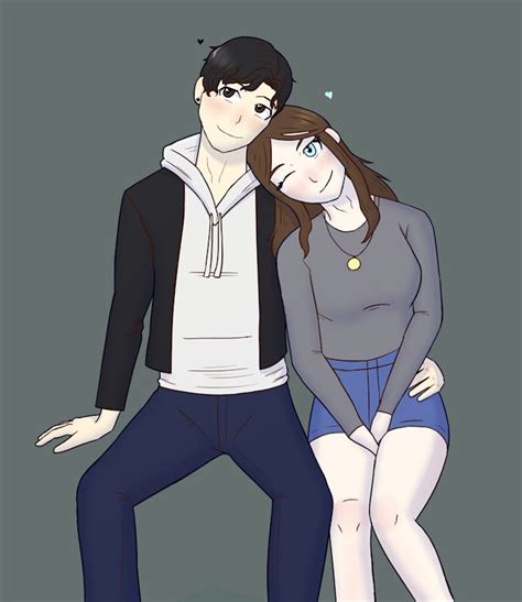 Draw couples either real, oc or fanart in cute poses by Arachnidant ...