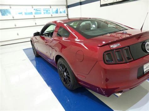 2014 Ford Mustang Gt Premium 9964 Miles Ruby Red Metallic Tinted