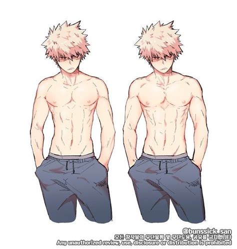 Boku No Hero Academia Bakugou Anime Guys Shirtless Hot Anime Guys