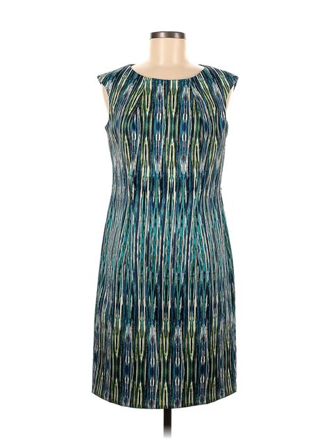 Alyx Limited Multi Color Blue Casual Dress Size 8 77 Off Thredup