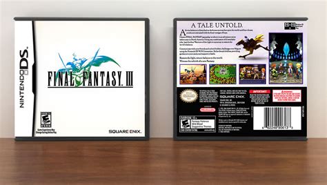 Final Fantasy III - DS Game Case