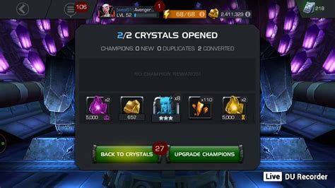 Massive Crystals Opening Mcoc Marvel Contest Of Champions Youtube