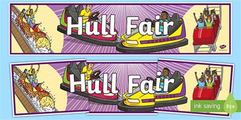 Hull Fair Display Banner Teacher Made Twinkl