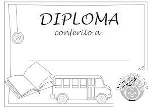 Diploma Scuola Infanzia Da Colorare TuttoDisegni