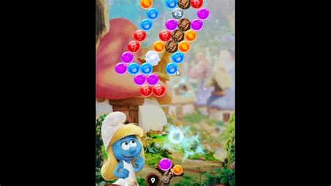 Smurfs Bubble Story Level 193 No Boosters Youtube