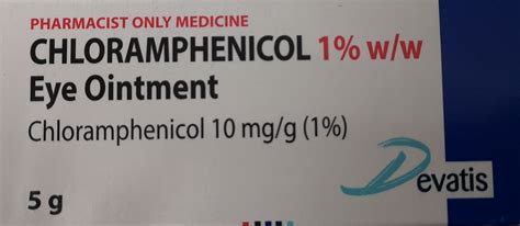 Chloramphenicol 1 Eye Ointment For Conjunctivitis 5g Pharmacist Onl