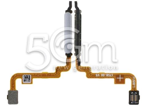 Fingerprint Flex Cable Frost White Xiaomi Redmi Note 10 4G