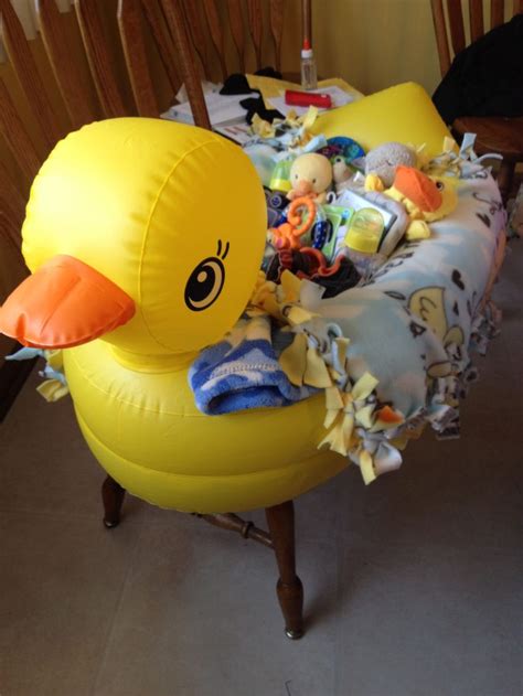 Rubber Ducky Themed Baby Shower Gift