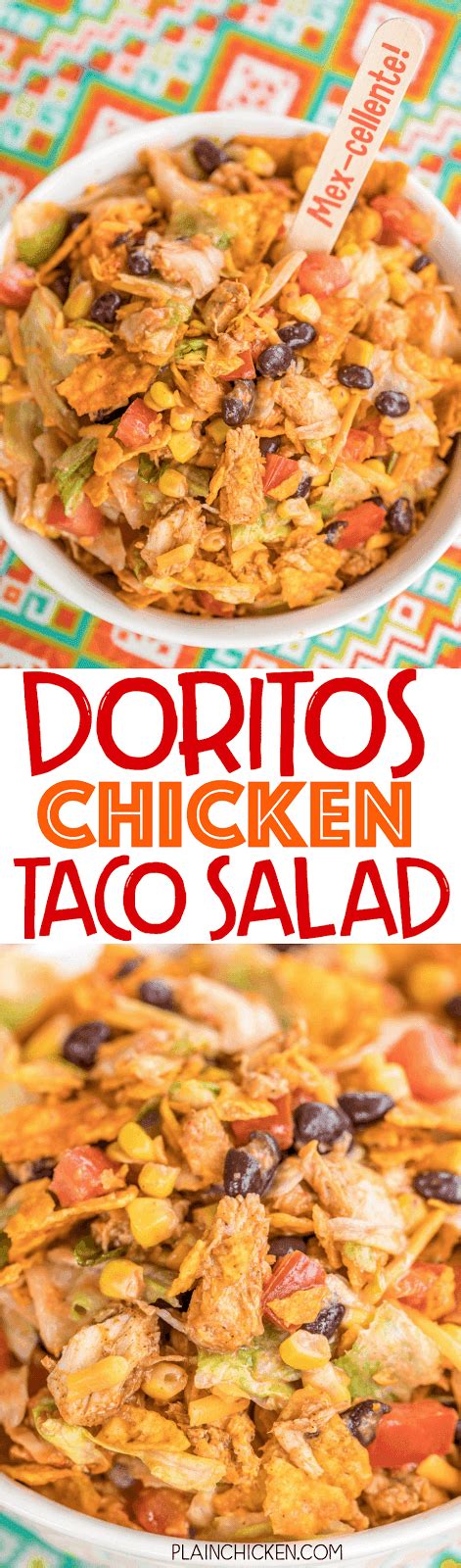 Doritos Chicken Taco Salad Plain Chicken