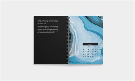 Student Calendar on Behance