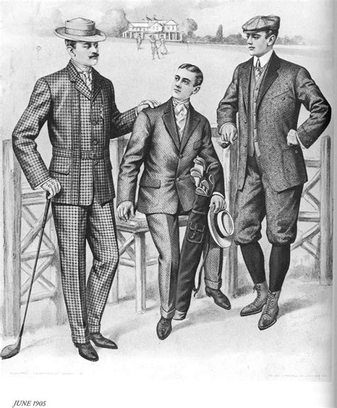 Menswear 1910s Costume Reference