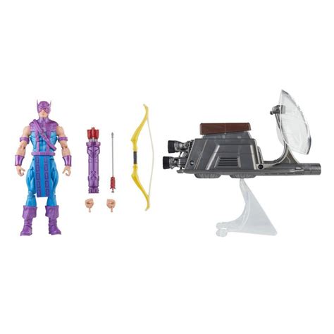 Hasbro Marvel Legends Series Hawkeye with Sky-Cycle Avengers 60th ...