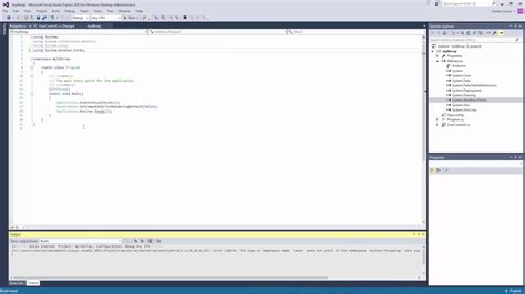 How To Create Windows Control Library For Visual Studio Express Youtube