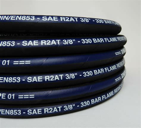 3 8 2 Wire Hydraulic Hose 20m SAE100R2AT 06 4850 PSI Hydraulic