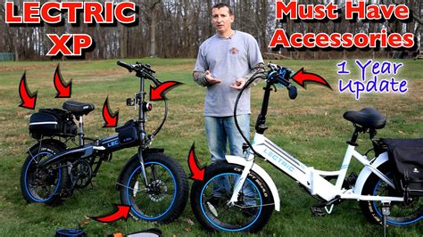 Lectric Xp Ebike Accessories Update After 1 Year ~ My Favorite Electric Bike Accessories Youtube