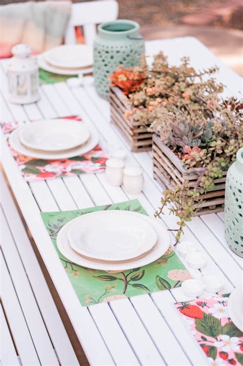 Diy Laminated Placemats Home Decor Tutorials Love And Specs