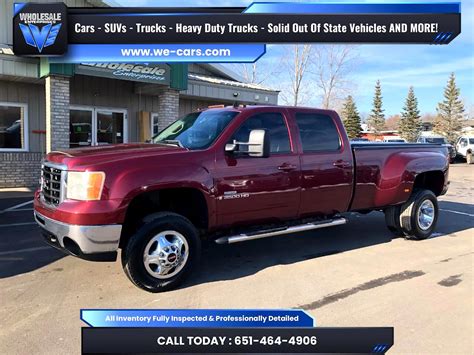 2008 Gmc Sierra 3500hd Sle2 Crew Cab Drw 4wd