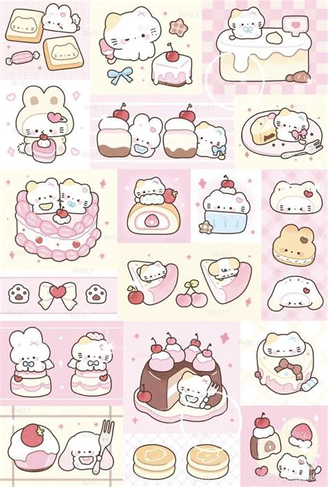 kawaii stickers png cute stickers printable kawaii planners cute