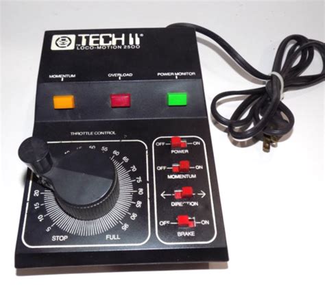 MRC Tech II Loco Motion 2500 DC Hobby Transformer Train Controller D EBay