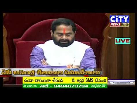 Ap Assembly Live Andhra Pradesh Assembly Winter Session City