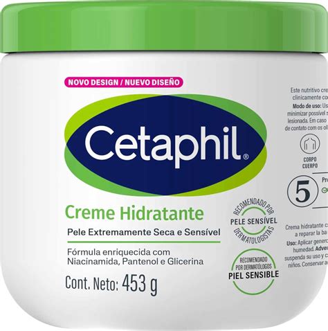 Para Que Serve O Creme Cetaphil - Creme Hidratante Corporal para Pele Seca e Sensível Cetaphil 453g