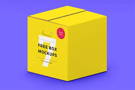 Big Box Mockup Bundle Mockup World