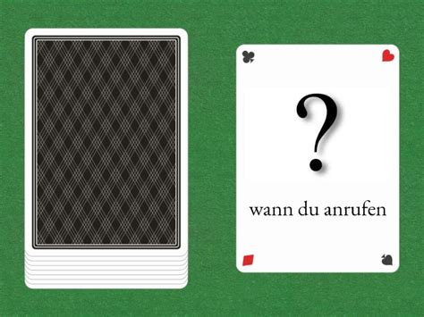 Menschen Lektion 10 Trennbare Verben Speaking Cards