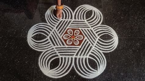 Thaipusam Special Simple Kolam 5 3 Thai Madham Padi Kolam Design